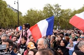 Tribute To Philippine, A 19-Year-Old Student Found Dead - Paris