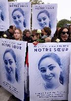 Tribute To Philippine, A 19-Year-Old Student Found Dead - Paris