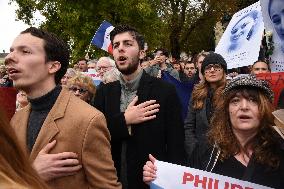 Tribute To Philippine, A 19-Year-Old Student Found Dead - Paris