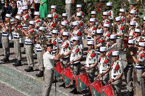 2nd Foreign Parachute Regiment Celebrates St Michel - Calvi