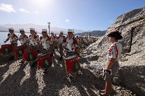 2nd Foreign Parachute Regiment Celebrates St Michel - Calvi