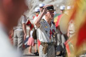 2nd Foreign Parachute Regiment Celebrates St Michel - Calvi