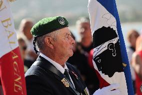 2nd Foreign Parachute Regiment Celebrates St Michel - Calvi