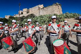 2nd Foreign Parachute Regiment Celebrates St Michel - Calvi