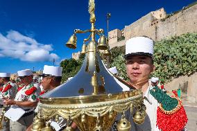 2nd Foreign Parachute Regiment Celebrates St Michel - Calvi