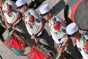 2nd Foreign Parachute Regiment Celebrates St Michel - Calvi