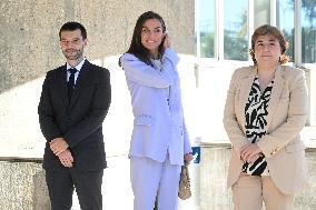 Queen Letizia At Presentation Of New National Radio Service - Madrid