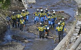 Aftermath of heavy rain in Ishikawa Pref.