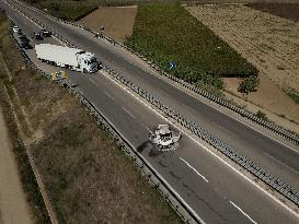 Assault On Armored Vehicles In Puglia