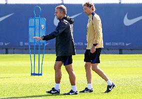 FC Barcelona Training Session