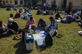 Preparations For The Third And Final Phase Of Voting During Assembly Elections In Kashmir