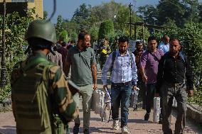 Preparations For The Third And Final Phase Of Voting During Assembly Elections In Kashmir