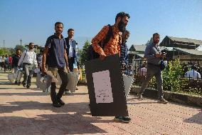 Preparations For The Third And Final Phase Of Voting During Assembly Elections In Kashmir