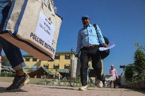 Preparations For The Third And Final Phase Of Voting During Assembly Elections In Kashmir