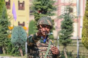 Preparations For The Third And Final Phase Of Voting During Assembly Elections In Kashmir