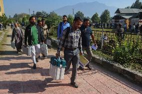 Preparations For The Third And Final Phase Of Voting During Assembly Elections In Kashmir