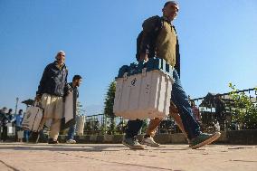 Preparations For The Third And Final Phase Of Voting During Assembly Elections In Kashmir