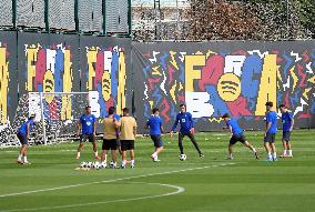 FC Barcelona Training Session