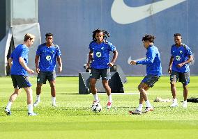 FC Barcelona Training Session