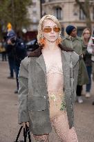 PFW - Arrivals At Stella McCartney Show NB