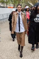 PFW - Arrivals At Stella McCartney Show NB