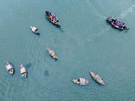 Passengers Boat In Bangladesh