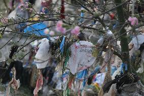 Aftermath Of Nepal Flood Leaves Trail Of Plastic Behind