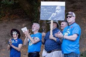 Napa Community Members Participate In Napa Day Against Hate