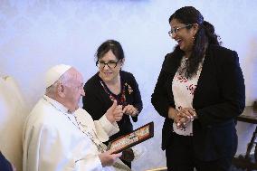 Pope Francis In Private Audiences - Vatican