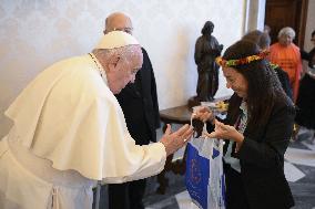 Pope Francis In Private Audiences - Vatican