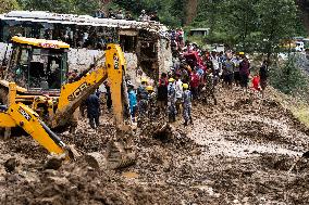 Tragic Landslide In Dhading, Nepal: Ongoing Rescue Operations