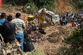 Tragic Landslide In Dhading, Nepal: Ongoing Rescue Operations