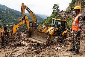 Tragic Landslide In Dhading, Nepal: Ongoing Rescue Operations