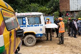 Tragic Landslide In Dhading, Nepal: Ongoing Rescue Operations