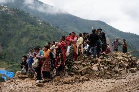 Tragic Landslide In Dhading, Nepal: Ongoing Rescue Operations