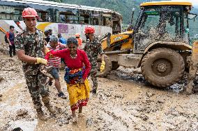 Tragic Landslide In Dhading, Nepal: Ongoing Rescue Operations