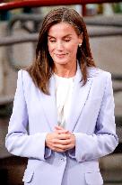 Queen Letizia At Presentation Of New National Radio Service - Madrid