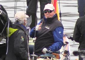 King Juan Carlos Attends The Regatta - Sanxenxo