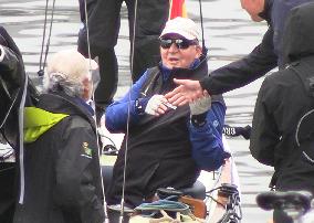 King Juan Carlos Attends The Regatta - Sanxenxo