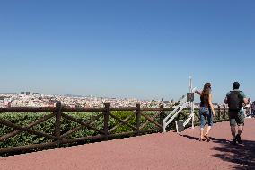 Cristo Rei A Symbol Of Gratitude And Iconic Religious Tourism Destination Overlooking Lisbon