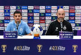 AFC Champions League Elite, Esteghlal FC And Al Sadd SC Press Conference