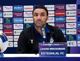 AFC Champions League Elite, Esteghlal FC And Al Sadd SC Press Conference