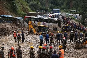 Death Toll Continues To Rise In Nepal Surpassing 150 As Search Operation Continues After Heavy Rainfall