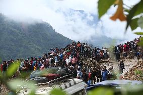 Death Toll Continues To Rise In Nepal Surpassing 150 As Search Operation Continues After Heavy Rainfall