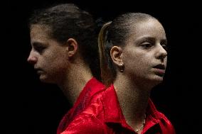 WTT China Smash - Women Doubles - Team France v Team China