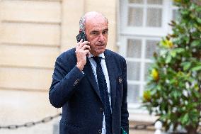 Olivier Marleix Arrives At Matignon - Paris