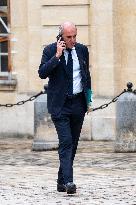 Olivier Marleix Arrives At Matignon - Paris