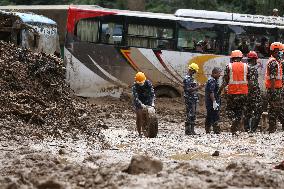 Death Toll Continues To Rise In Nepal Surpassing 150 As Search Operation Continues After Heavy Rainfall