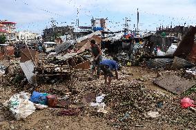 Aftermath Of Nepal Floods