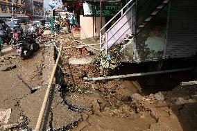 Aftermath Of Nepal Floods